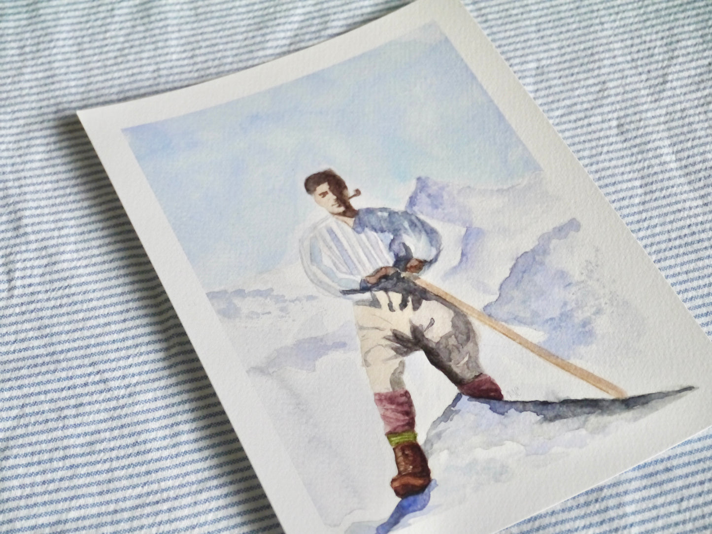 St. Pier Giorgio Frassati Watercolor Print