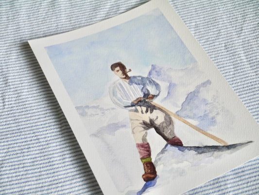 St. Pier Giorgio Frassati Watercolor Print