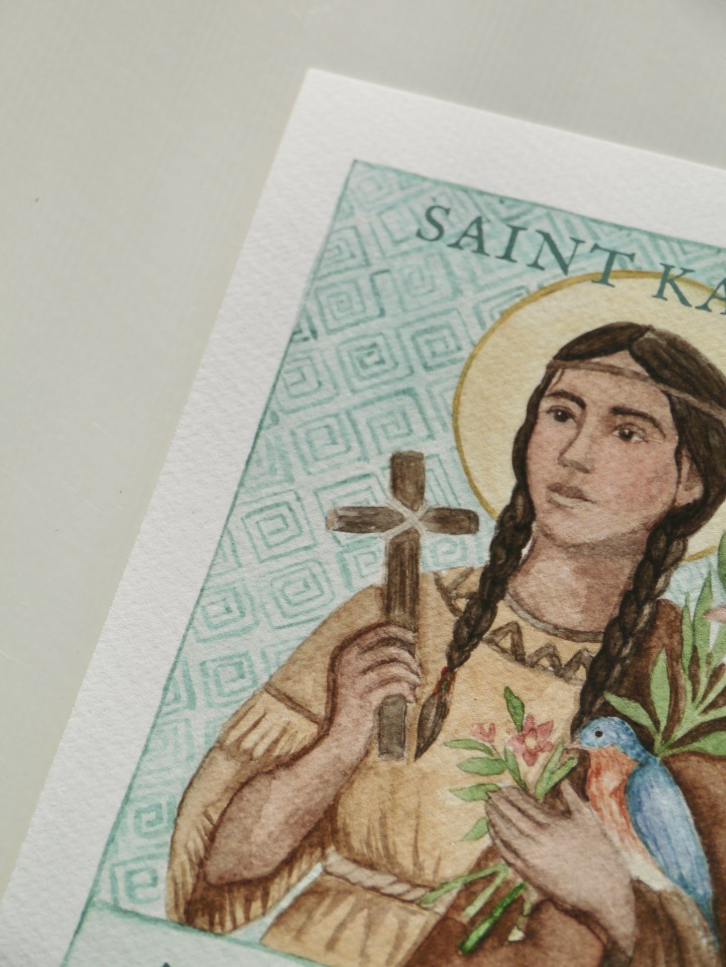 Saint Kateri Tekakwitha Print