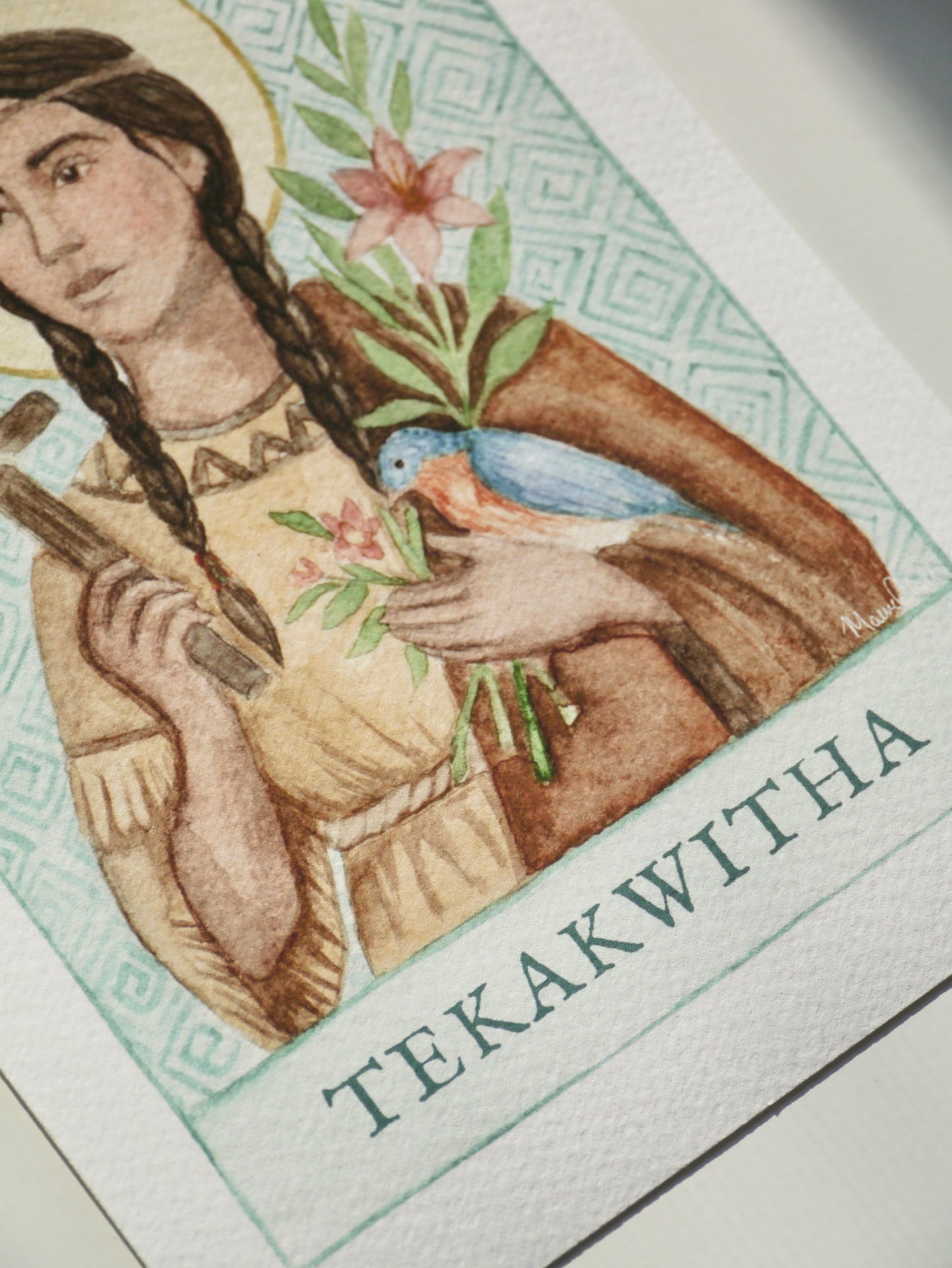 Saint Kateri Tekakwitha Print