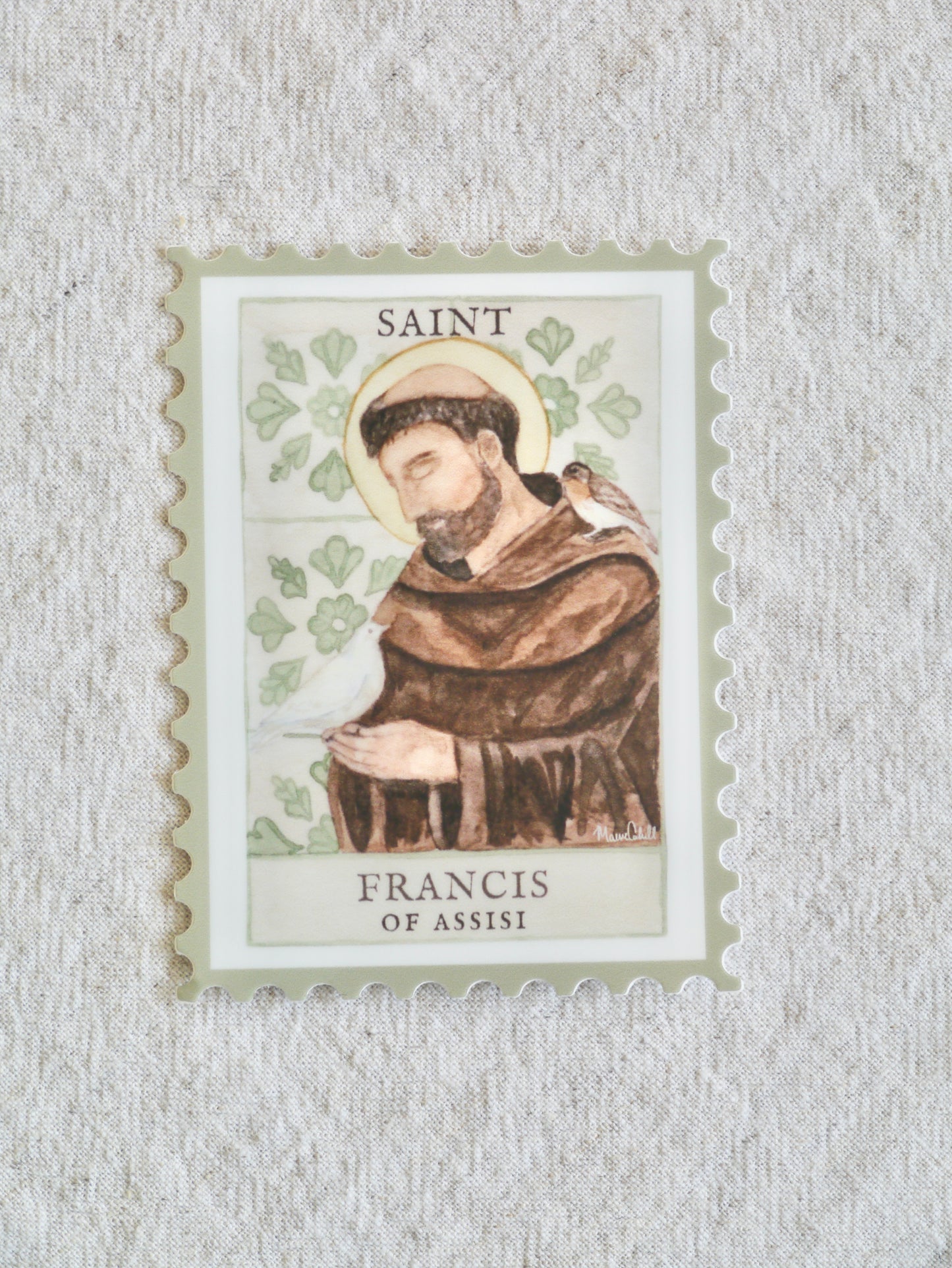 Saint Francis of Assisi Sticker